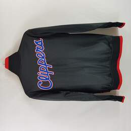 UNK Men Black Clippers Jacket S alternative image