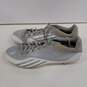 Mens Dizero 5 Tool G48343 Gray White Lace Up Activewear Baseball Cleats Size 14 image number 3