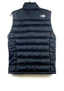 The North Face Mens Black Pockets Sleeveless Full Zip Vest Jacket Size Medium alternative image