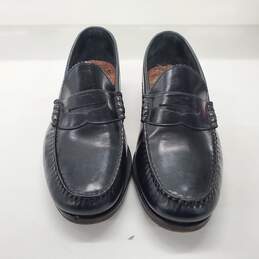 Allen Edmonds Men's Black Leather Penny Loafers Size 12 alternative image