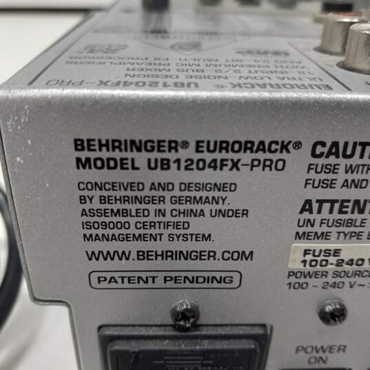 Behringer Eurorack UB1204FX-Pro Mixer image number 5