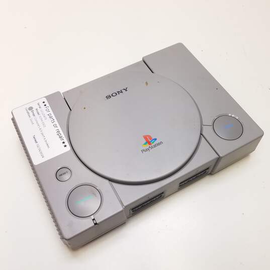 Sony Playstation SCPH-5501 console - gray >>FOR PARTS OR REPAIR<< image number 1