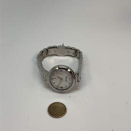 Designer Bulova Silver-Tone Stainless Steel Round Dial Analog Wristwatch alternative image