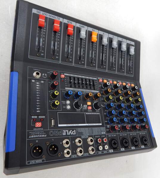 Pyle Pro Brand PMXU46BT Model 4-Channel BT Studio Mixer and Audio Mixing Console w/ Power Cable image number 4