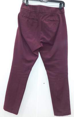 LOFT Marisa Plum Colored Jeggings Women's Size 8 alternative image