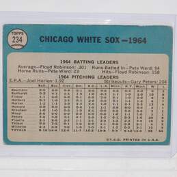 1965 Chicago White Sox Topps Team Checklist alternative image