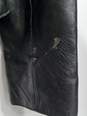 Andrew Marc New York Women's Black Leather Jacket-Sz S image number 3