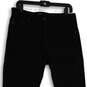 Mens Black Denim Dark Wash 5 Pocket Design Straight Leg Jeans Size 30x32 image number 3