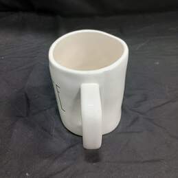 Rae Dunn Create White Ceramic Coffee Mug alternative image