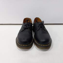 Dr. Martens Women's Black Smooth Leather Oxford Shoes Size 8L