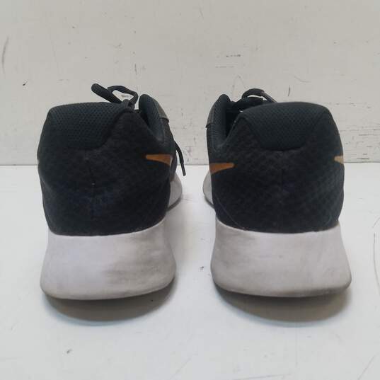 Nike Tanjun Black, Gold Sneakers 812655-004 Size 11 image number 4