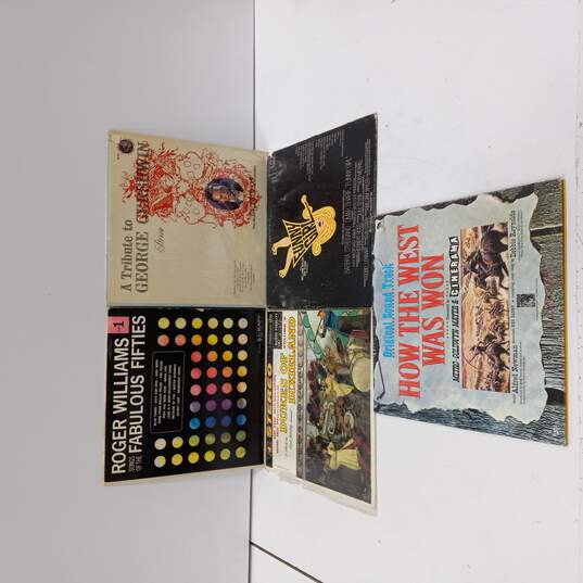 Bundle of 10 Assorted Jazz, Broadway, & Soundtrack Vinyl Records image number 2