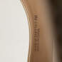 Womens Beige Leather Peep Toe Slip-On Stiletto Pump Heels Size 9 B image number 8