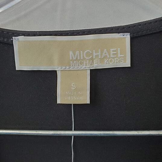 Women's Michael Kors Basics Black T-Shirt Dress Size S image number 4