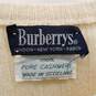 AUTHENTICATED Burberrys Cream White Pure Cashmere Sweater image number 3