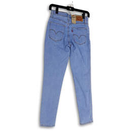 NWT Womens Blue 721 Denim High Rise Medium Wash Skinny Leg Jeans size 26X28 alternative image