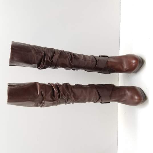Inc International Concept Women's Brown Tall Boot Size 5.5 image number 5