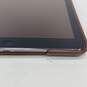 Apple iPad Model: A1475 Air Silver Tone w/Brown Leather Case image number 5