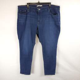 Levi Strauss & Co Women Blue Jeans Sz 22W