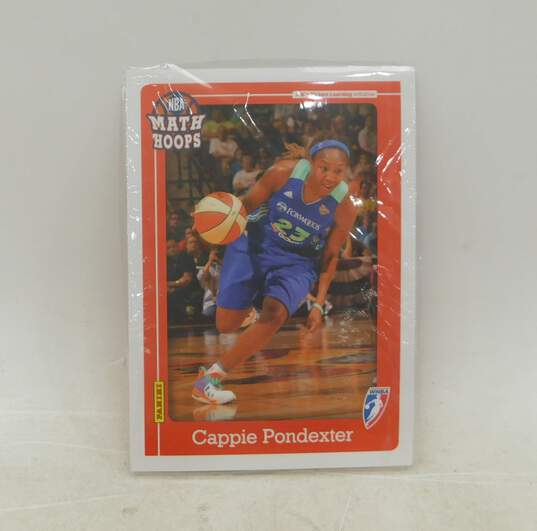 2012 Cappie Pondexter Panini Math Hoops 5x7 Basketball Card New York Liberty image number 1