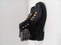 Women's JustFab Rayln Lace-Up Chunky Fall Plaid Detail Fashion Boots 8 image number 1