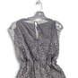 Monogram Women's Black Knit Lace Sleeveless Dress NWT image number 4