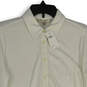 NWT Womens White Spread Collar Long Sleeve Button-Up Shirt Size Small image number 3