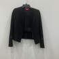 Womens Black Runway Style Full Zip 2 Piece Moto Suit Pants Set Size 2 image number 4