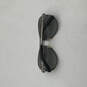 Womens Black Full-Frame Gunmetal UV Protection Classic Chelsea Sunglasses image number 2