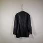 Womens Maxima Collared Long Sleeve Button Front Leather Jacket Size 3X image number 2
