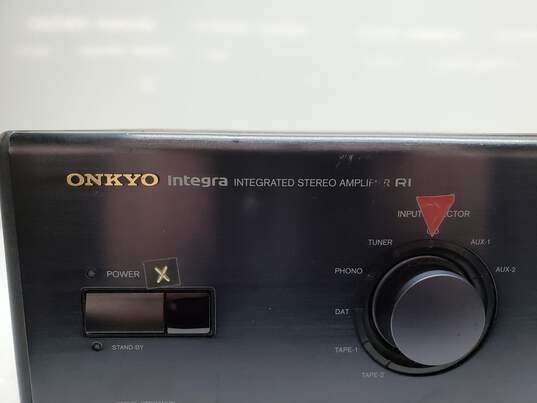 Onkyo Integra A-807 Integrated Amplifier - Untested for Parts/Repairs image number 2
