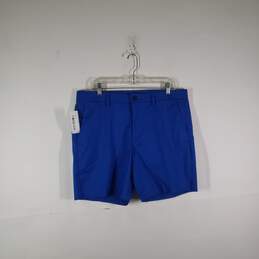 NWT Mens Core Temp Regular Fit Slash Pockets Chino Shorts Size 35