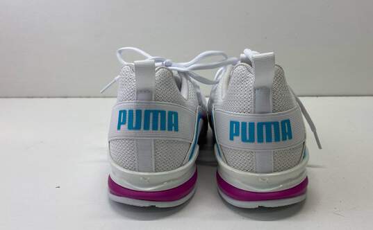 Puma Women's Axelion Light Fade White Running Shoes Sz. 9 (NIB) image number 4