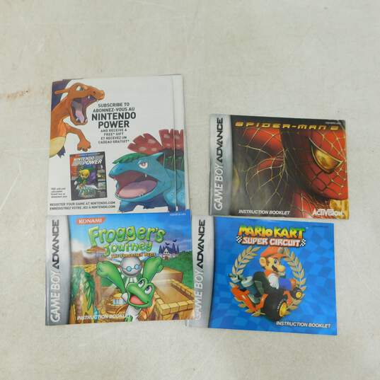 Bundle Of Nintendo Gameboy Advance Manuals image number 7