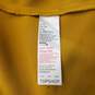 Topshop Women's Yellow Open Front Blazer Size 2 image number 3
