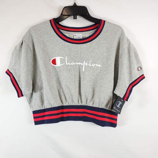 Champion Women Grey Top XL NWT image number 1