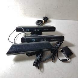 Lot of Three Untested Microsoft Kinect Sensor for Xbox 360
