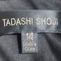 Tadashi Shoji Women's Black Lace Dress Size 14 NWT image number 3