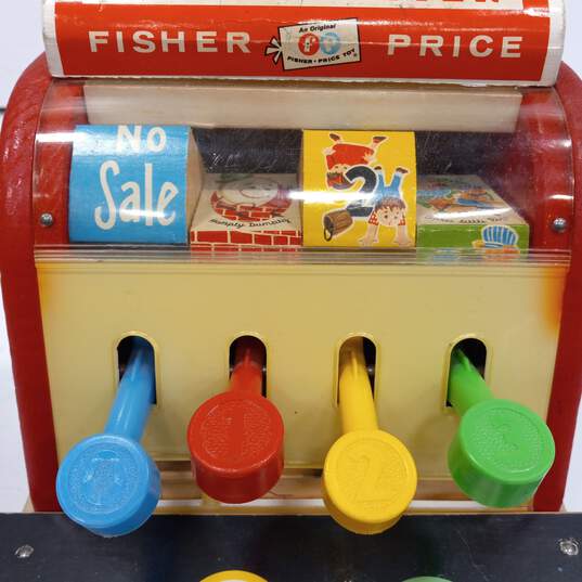 Vintage Fisher Price Cash Register image number 7