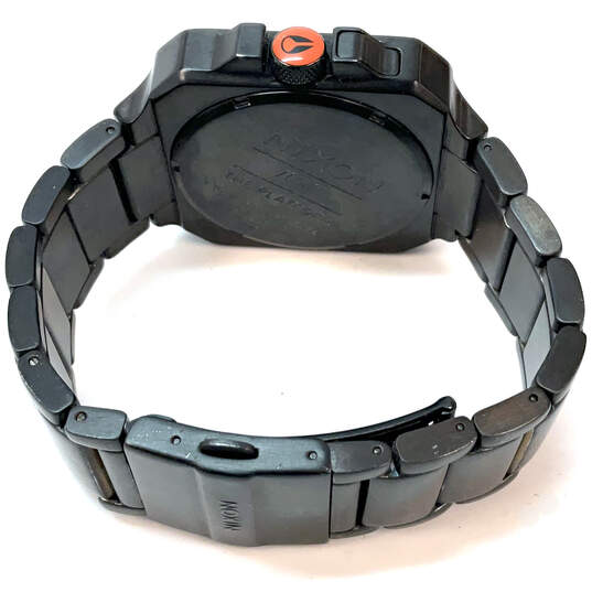 Designer Nixon Jump Stainless Steel Square Dial Analog Wristwatch image number 3