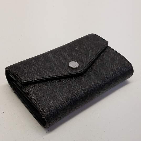 Michael Kors Black Leather Wallet image number 3