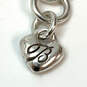 Designer Brighton Silver-Tone Rope Chain Adjustable Black Beaded Necklace image number 4