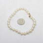 10K Yellow Gold Pearl Beaded Bracelet - 9.7g image number 2