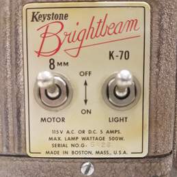 Keystone Brightbeam K-70 8mm Movie Projector alternative image