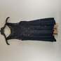 Free People Womens Black Lace Mini Dress XS image number 2