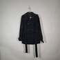 NWT Womens Notch Lapel Long Sleeve Belted Double Breasted Trench Coat Size XL image number 1