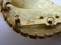 Vintage Coro Brushed Gold Tone Leaf Brooch 16.0g image number 5