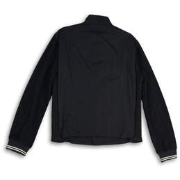 Armani Jeans Mens Black Long Sleeve Flap Pockets Full-Zip Jacket Size 52 alternative image