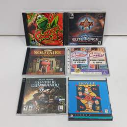 Bundle of 6 Assorted PC Video Games