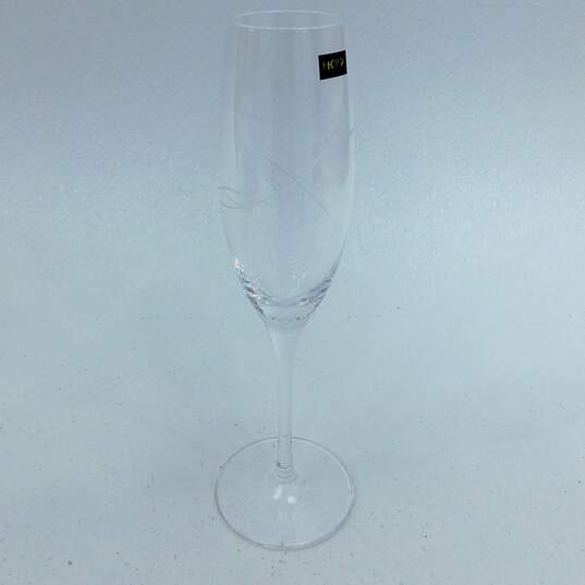 Hoya Crystal Champagne Flute Set of 2 IOB image number 8
